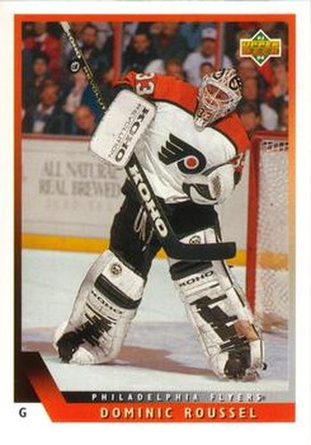 #336 Dominic Roussel - Philadelphia Flyers - 1993-94 Upper Deck Hockey