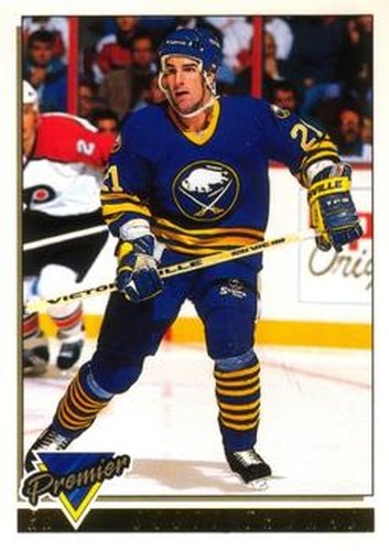 #336 Scott Thomas - Buffalo Sabres - 1993-94 O-Pee-Chee Premier Hockey - Gold