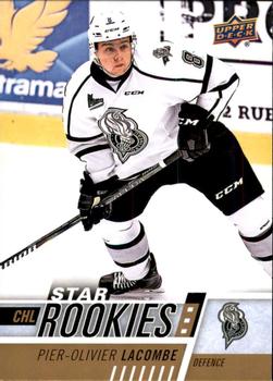 #337 Pier-Olivier Lacombe - Gatineau Olympiques - 2017-18 Upper Deck CHL Hockey