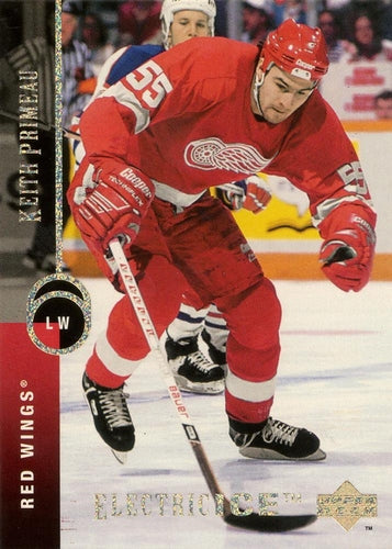 #337 Keith Primeau - Detroit Red Wings - 1994-95 Upper Deck Hockey - Electric Ice