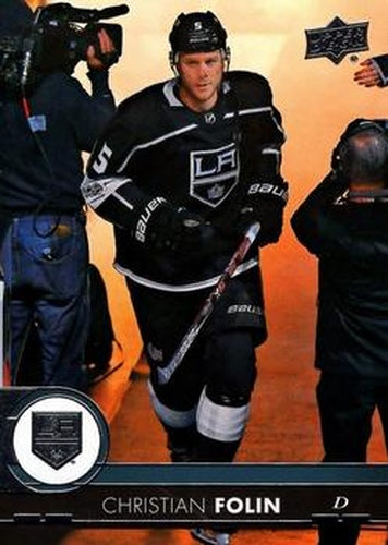 #337 Christian Folin - Los Angeles Kings - 2017-18 Upper Deck Hockey