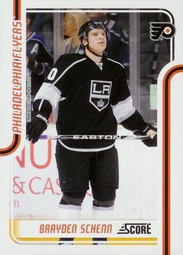 #337 Brayden Schenn - Philadelphia Flyers - 2011-12 Score Hockey