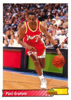 #337 Paul Graham - Atlanta Hawks - 1992-93 Upper Deck Basketball