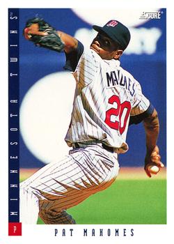 #337 Pat Mahomes - Minnesota Twins - 1993 Score Baseball