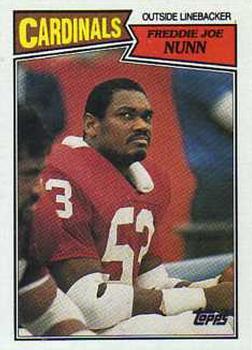 #337 Freddie Joe Nunn - St. Louis Cardinals - 1987 Topps Football