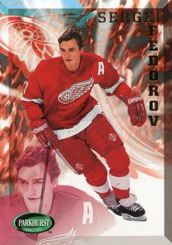 #337 Sergei Fedorov - Detroit Red Wings - 1995-96 Parkhurst International Hockey