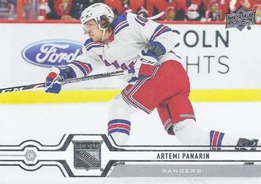 #337 Artemi Panarin - New York Rangers - 2019-20 Upper Deck Hockey
