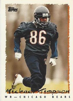 #337 Michael Timpson - Chicago Bears - 1995 Topps Football