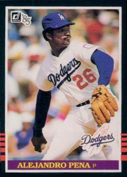 #337 Alejandro Pena - Los Angeles Dodgers - 1985 Donruss Baseball