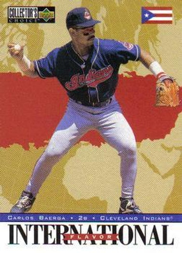 #337 Carlos Baerga - Cleveland Indians - 1996 Collector's Choice Baseball