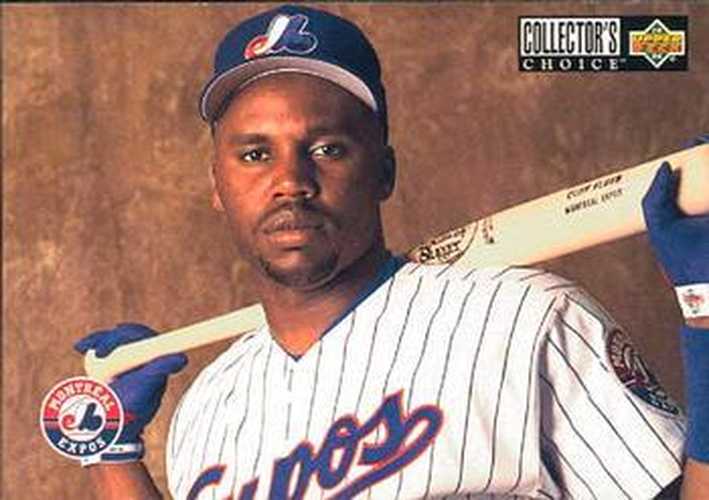 #337 Cliff Floyd - Montreal Expos - 1994 Collector's Choice Baseball