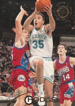 #337 Donald Hodge - Dallas Mavericks - 1994-95 Stadium Club Basketball
