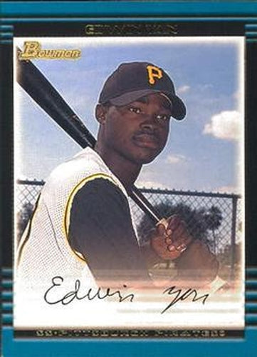 #337 Edwin Yan - Pittsburgh Pirates - 2002 Bowman Baseball