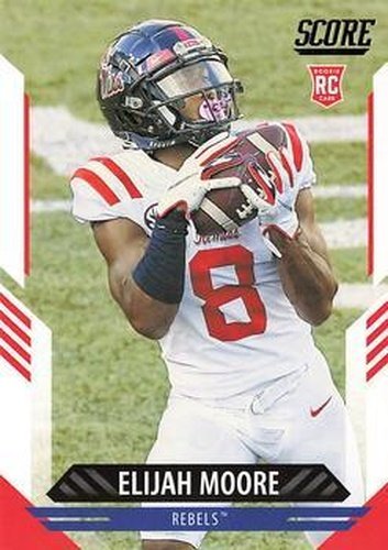 #337 Elijah Moore - Ole Miss Rebels - 2021 Score Football