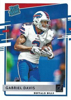 #337 Gabriel Davis - Buffalo Bills - 2020 Donruss Football