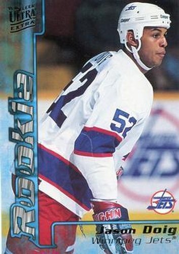 #337 Jason Doig - Winnipeg Jets - 1995-96 Ultra Hockey