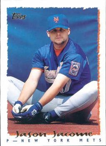 #337 Jason Jacome - New York Mets - 1995 Topps Baseball