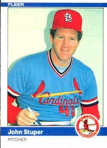 #337 John Stuper - St. Louis Cardinals - 1984 Fleer Baseball