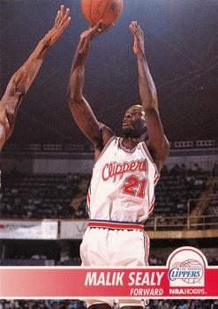 #337 Malik Sealy - Los Angeles Clippers - 1994-95 Hoops Basketball