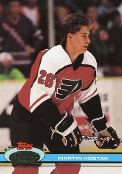 #337 Martin Hostak - Philadelphia Flyers - 1991-92 Stadium Club Hockey