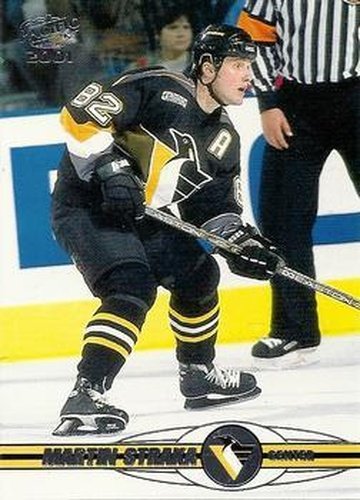 #337 Martin Straka - Pittsburgh Penguins - 2000-01 Pacific Hockey