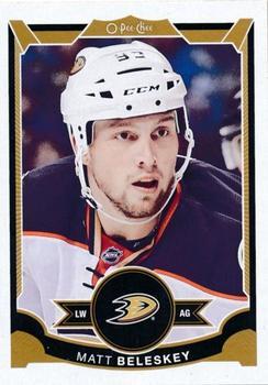 #337 Matt Beleskey - Anaheim Ducks - 2015-16 O-Pee-Chee Hockey