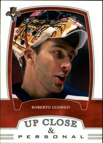 #337 Roberto Luongo - Florida Panthers - 2002-03 Be a Player First Edition Hockey