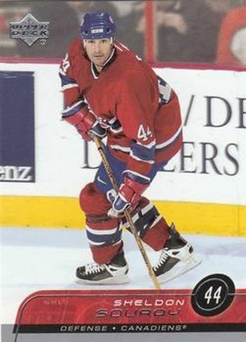#337 Sheldon Souray - Montreal Canadiens - 2002-03 Upper Deck Hockey