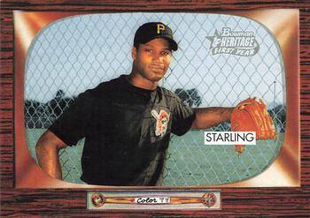 #337 Wardell Starling - Pittsburgh Pirates - 2004 Bowman Heritage Baseball