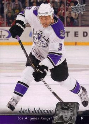 #337 Jack Johnson - Los Angeles Kings - 2010-11 Upper Deck Hockey