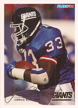 #337 Jarrod Bunch - New York Giants - 1994 Fleer Football