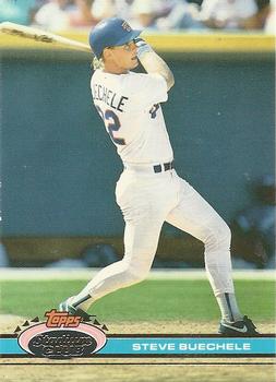 #337 Steve Buechele - Texas Rangers - 1991 Stadium Club Baseball