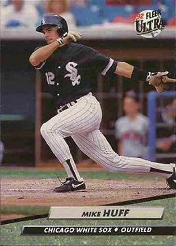 #337 Mike Huff - Chicago White Sox - 1992 Ultra Baseball