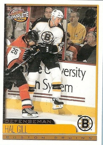 #337 Hal Gill - Boston Bruins - 2003-04 Pacific Complete Hockey