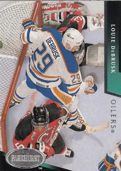 #337 Louie DeBrusk - Edmonton Oilers - 1993-94 Parkhurst Hockey