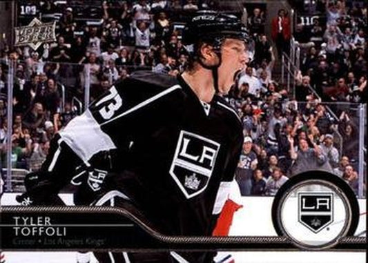 #337 Tyler Toffoli - Los Angeles Kings - 2014-15 Upper Deck Hockey