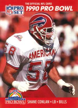 #337 Shane Conlan - Buffalo Bills - 1990 Pro Set Football
