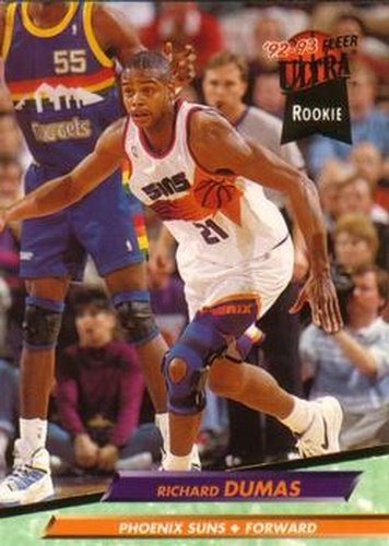 #338 Richard Dumas - Phoenix Suns - 1992-93 Ultra Basketball