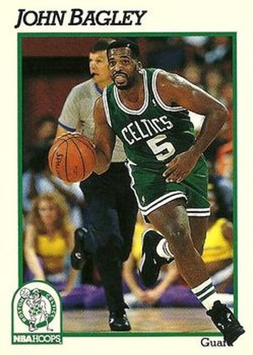 #338 John Bagley - Boston Celtics - 1991-92 Hoops Basketball