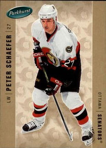 #338 Peter Schaefer - Ottawa Senators - 2005-06 Parkhurst Hockey