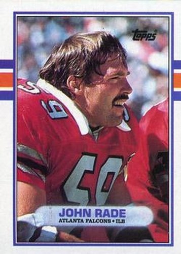 #338 John Rade - Atlanta Falcons - 1989 Topps Football