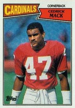 #338 Cedric Mack - St. Louis Cardinals - 1987 Topps Football