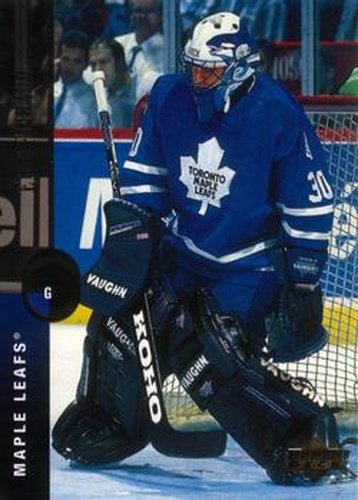 #338 Eric Fichaud - Toronto Maple Leafs - 1994-95 Upper Deck Hockey