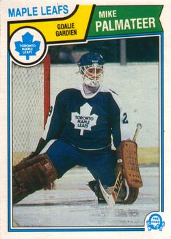 #338 Mike Palmateer - Toronto Maple Leafs - 1983-84 O-Pee-Chee Hockey