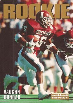 #338 Vaughn Dunbar - New Orleans Saints - 1992 SkyBox Impact Football