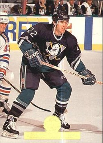 #338 Shaun Van Allen - Anaheim Mighty Ducks - 1994-95 Leaf Hockey