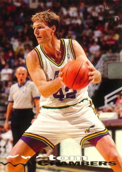 #338 Tom Chambers - Utah Jazz - 1993-94 Stadium Club Basketball