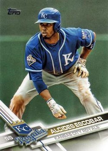 #338 Alcides Escobar - Kansas City Royals - 2017 Topps Baseball