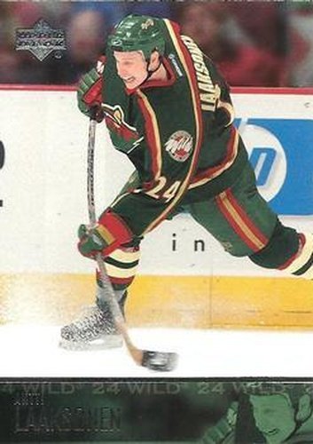 #338 Antti Laaksonen - Minnesota Wild - 2003-04 Upper Deck Hockey