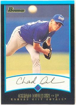 #338 Chad Durbin - Kansas City Royals - 2001 Bowman Baseball